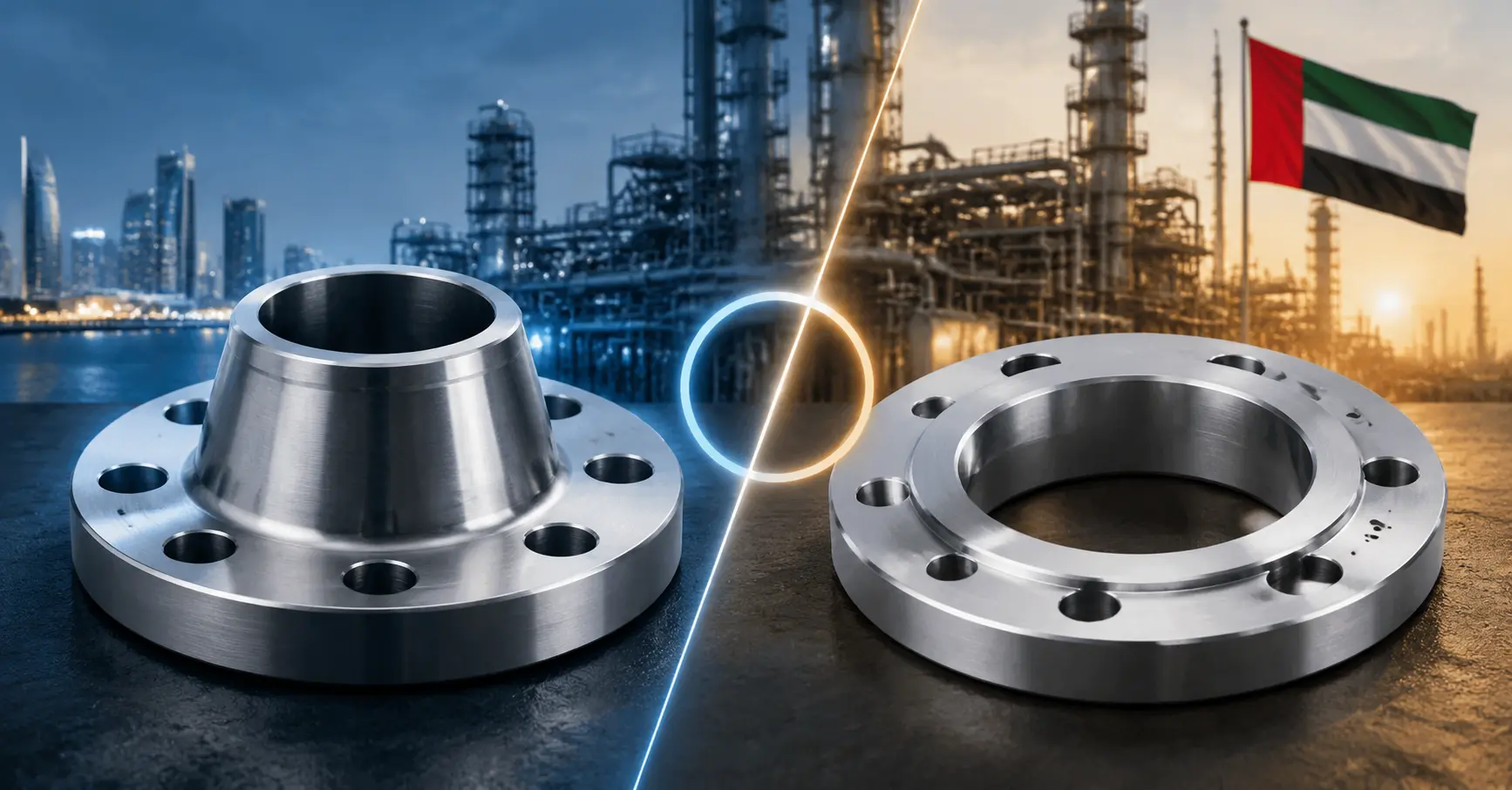 Weld Neck Flanges vs Slip-On Flanges: Complete Technical Comparison & Guide | Top Flanges Suppliers in UAE