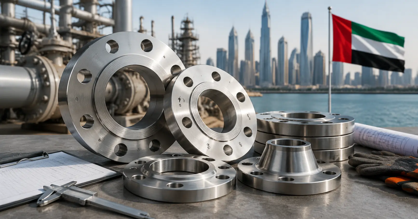 Things to Check Before Buying Industrial Flanges in UAE | Top Flanges Suppliers in UAE