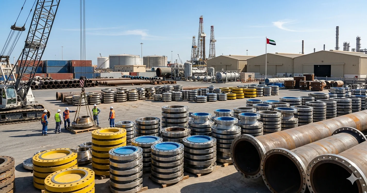 Top Flanges Suppliers in UAE for Industrial & Oilfield Projects | Complete 2026 Buyer’s Guide