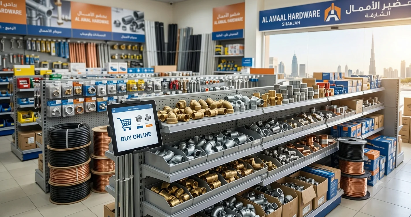 Buy Pipe Fittings Online UAE | Al Amaal Hardware Sharjah