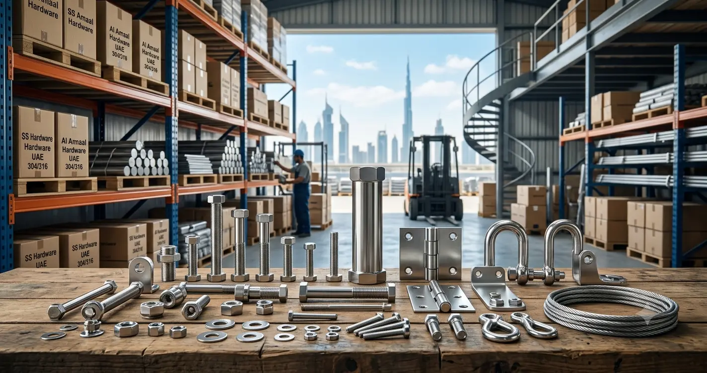 Stainless Steel Hardware Supplier UAE | Al Amaal Hardware