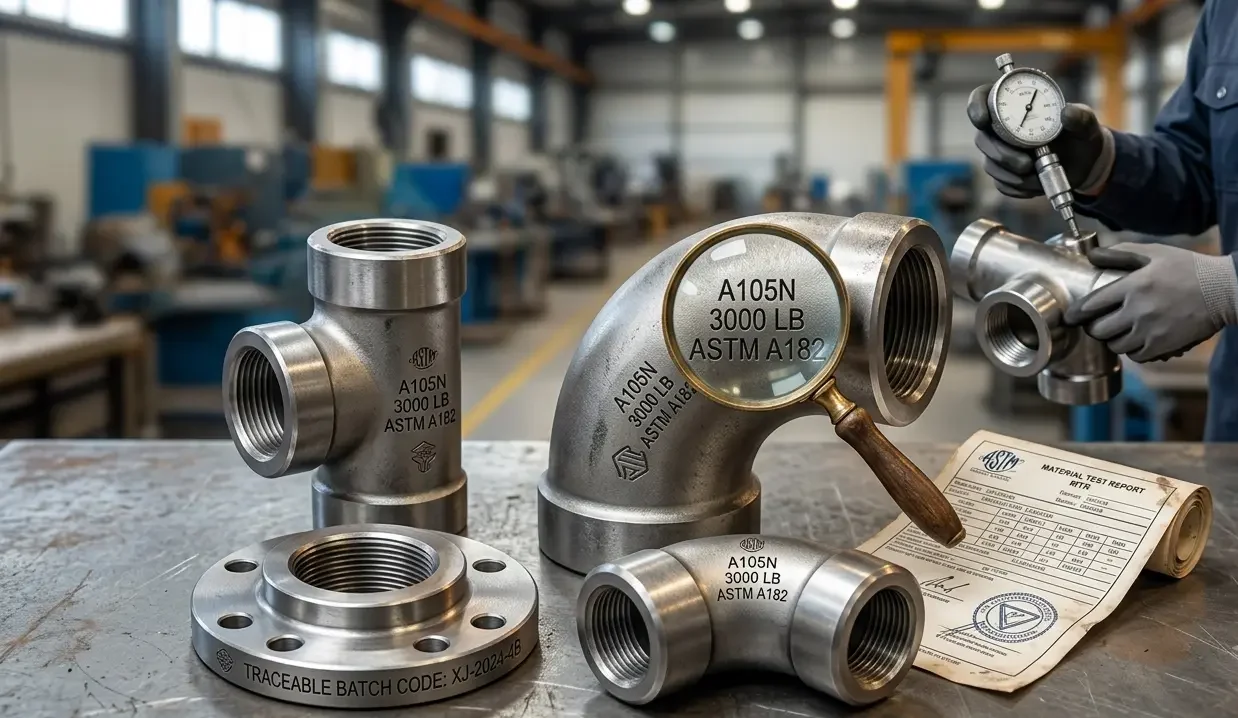 How to Identify Genuine ASTM-Certified Steel Fittings