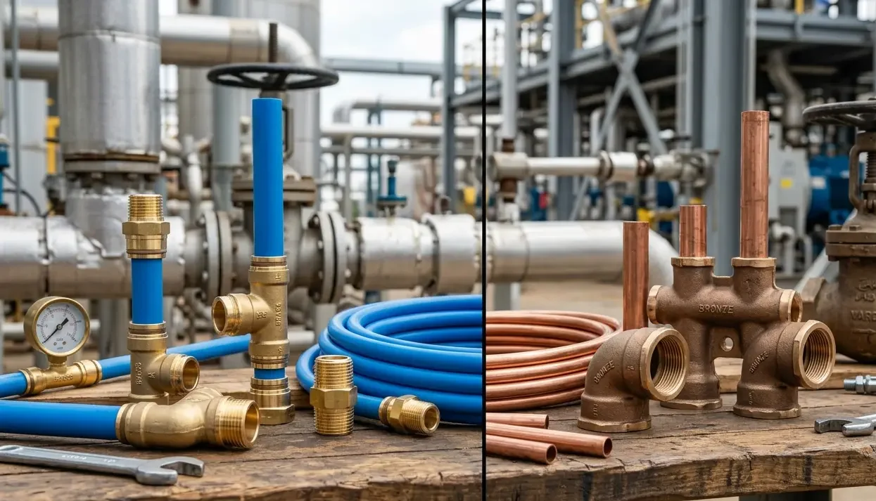 Brass vs Bronze Fittings: Key Differences for HVAC & Plumbing Projects