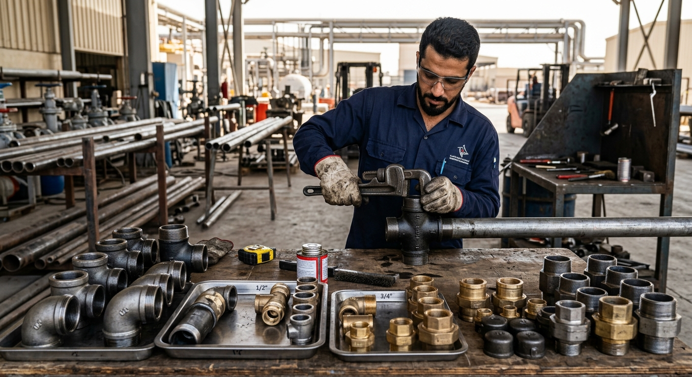 Threaded Pipe Fittings in UAE: Types, Materials, Applications & Buying Guide