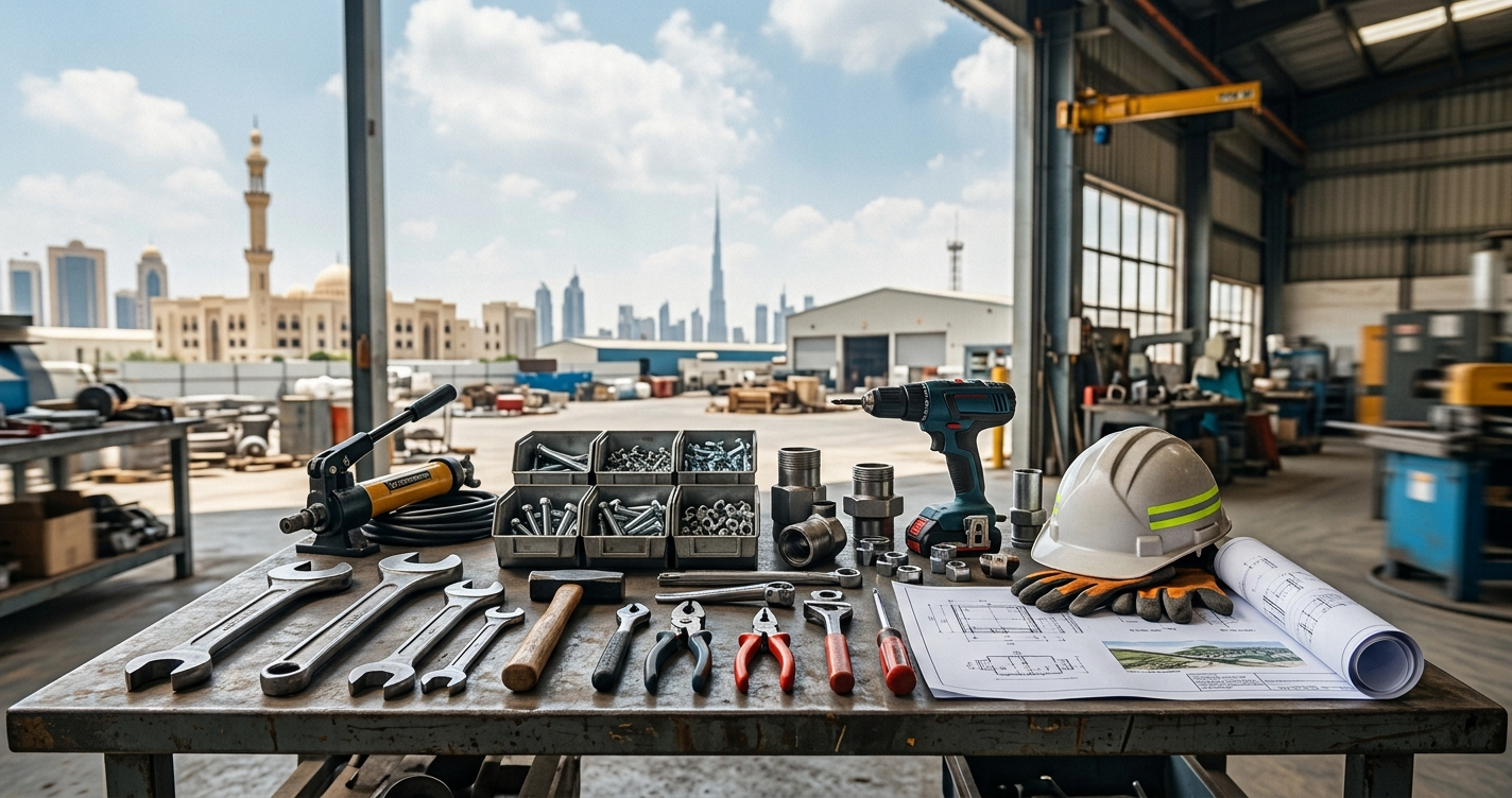 Quality Industrial Hardware Supplies in Sharjah: A Buyer's Guide for Contractors